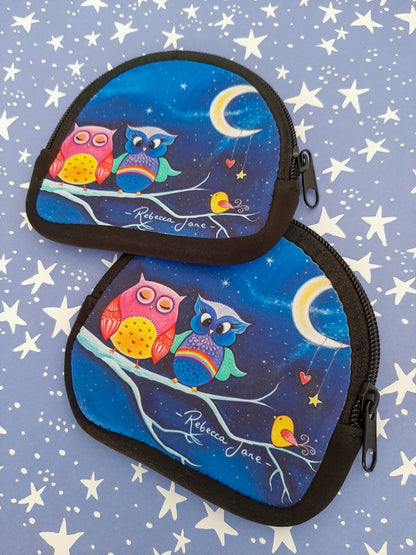 Night Owls Coin Pouch