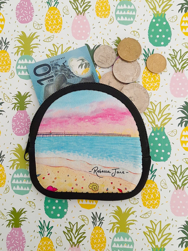 Pastel Pier Coin Pouch
