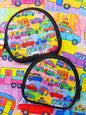 Rainbow Road Trip Coin Pouch