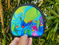 Springtime Birds Rainbow Lorikeet & Rosella Coin Pouch