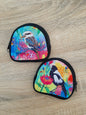 Springtime Birds & Blooms Magpie & Kookaburra Coin Pouch