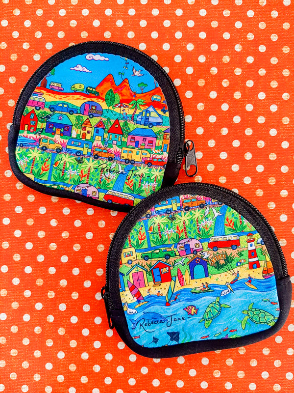 Summer Holiday Coin Pouch