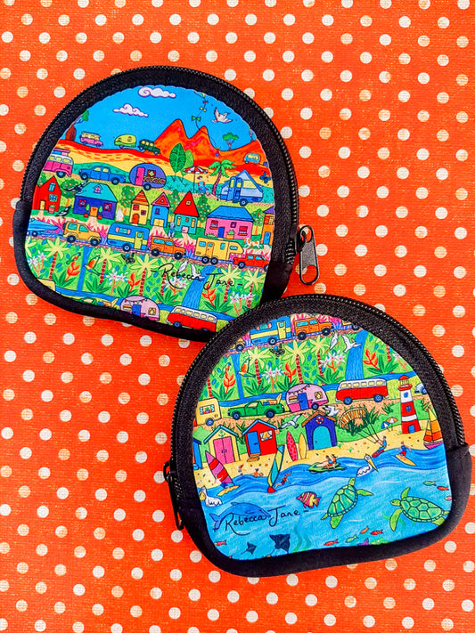 Summer Holiday Coin Pouch