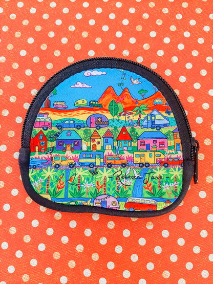 Summer Holiday Coin Pouch