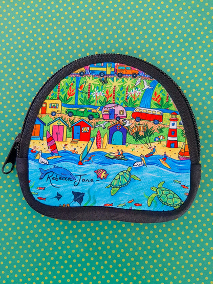 Summer Holiday Coin Pouch