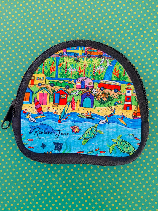 Summer Holiday Coin Pouch