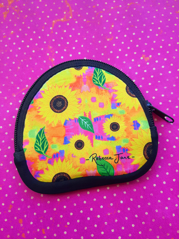 Sunflower Dreaming Coin Pouch