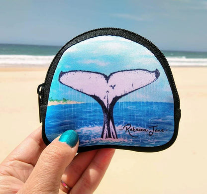 Whale Tail Coin Pouch