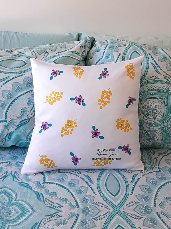 Colourful Birds Pink Galah Cushion Cover
