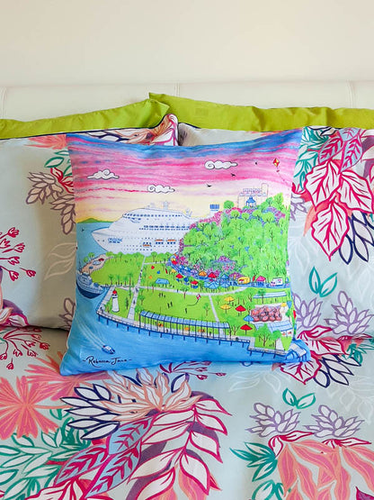 Feast on East Cushion Cover