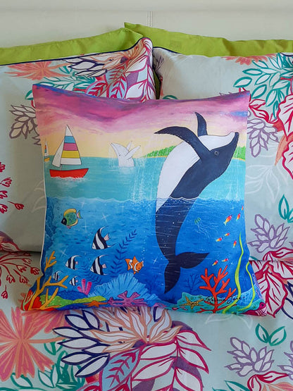 Out of the Bay Cushion Cover
