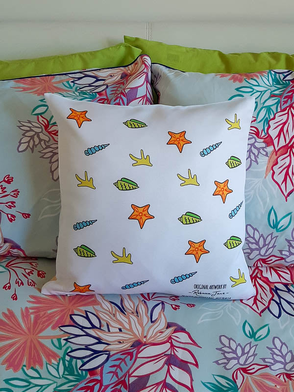 Pastel Pier Cushion Cover