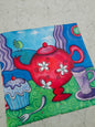 Tea Party Cushion Cover