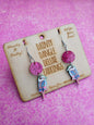 Kookaburra Dainty Dangle Deluxe Earrings