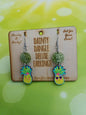 Sweet Pineapple Dainty Dangle Deluxe Earrings