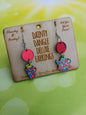 Tea Set Dainty Dangle Deluxe Earrings