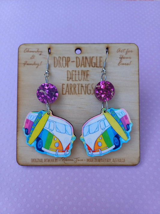 Krazy Kombis Drop Dangle Deluxe Earrings