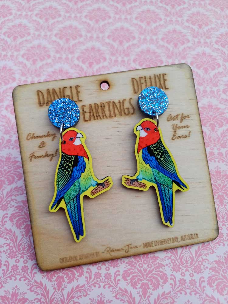 Rosella Dangle Deluxe Earrings