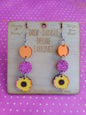 Sunflower Dreaming Drop Dangle Deluxe Earrings