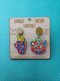 Tea Set Dangle Deluxe Earrings