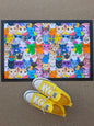 Colourful Cats Door Mat