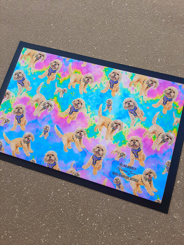 Krazy Jazz Door Mat