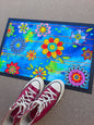 Summer Flowers Door Mat
