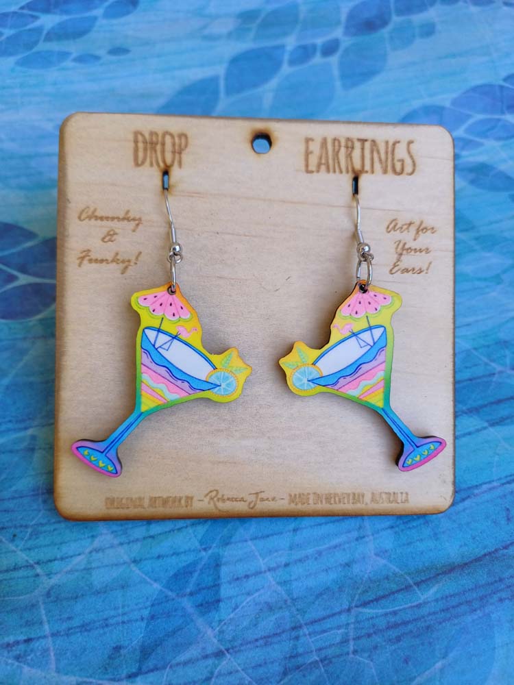Cocktail Drop Earrings