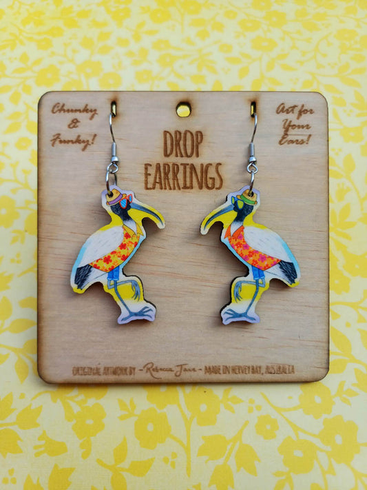 Ibis Drop Earrings