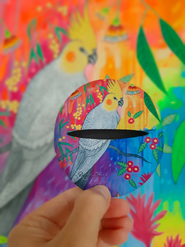 Cockatiel Glass Slipper