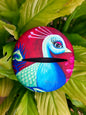 Pretty Peacock Glass Slipper