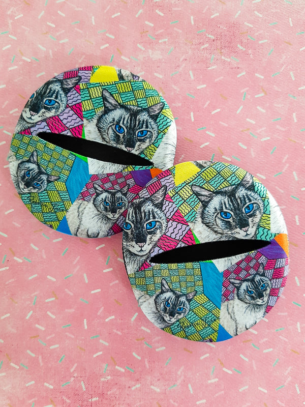 Zak the Cat Glass Slipper