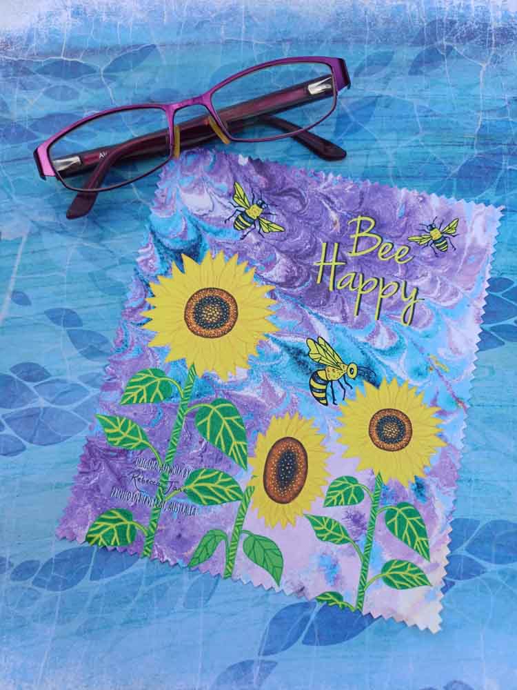 Bee Happy Lens Cloth