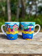 Beach Huts Mug