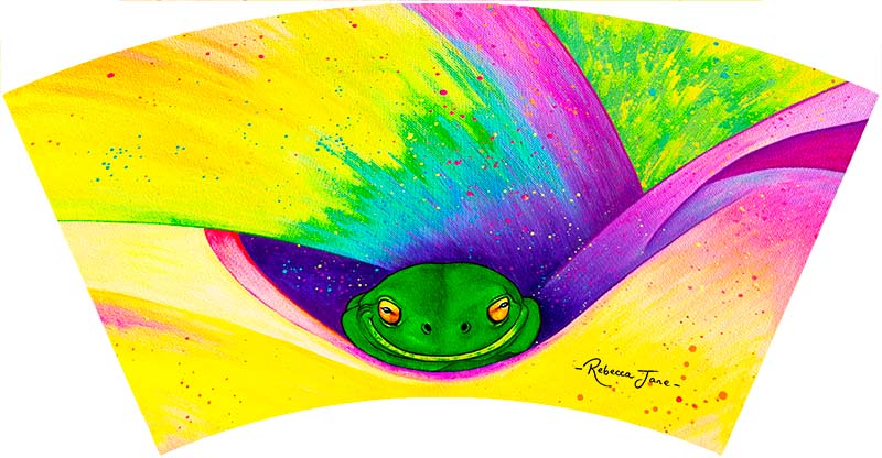 Friendly Frog Vibes Mug