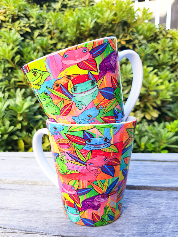 Frog Moods Mug