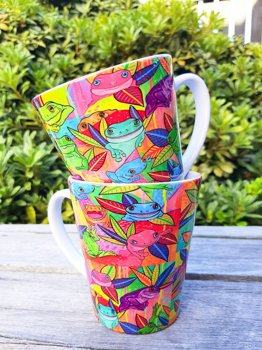 Frog Moods Mug