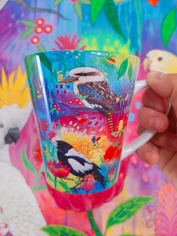 Springtime Birds & Blooms Mug