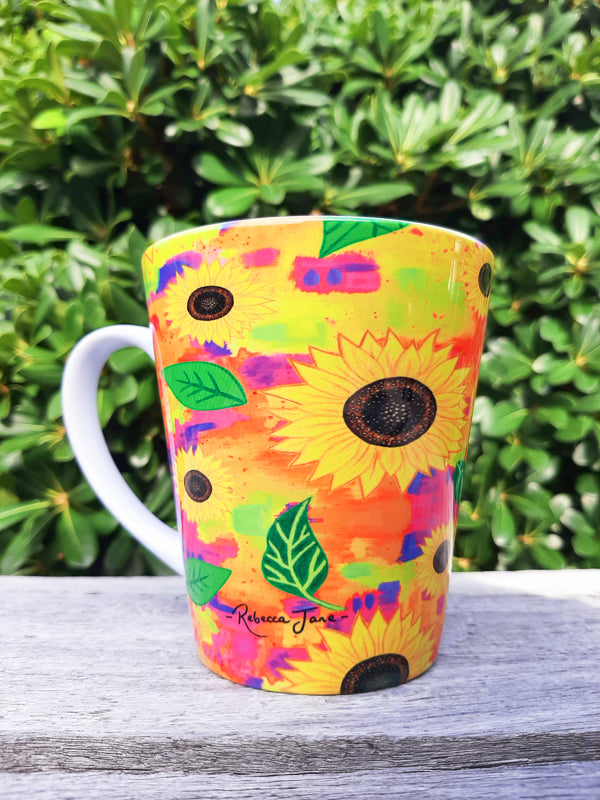 Sunflower Dreaming Mug