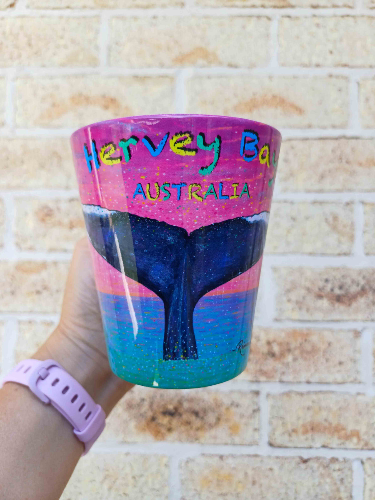 Whale Confetti Mug