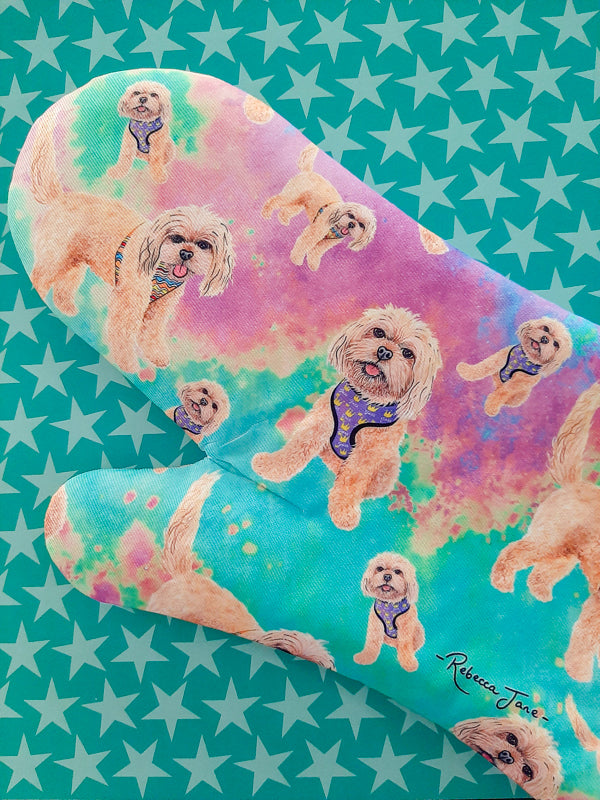 Krazy Jazz Oven Mitt