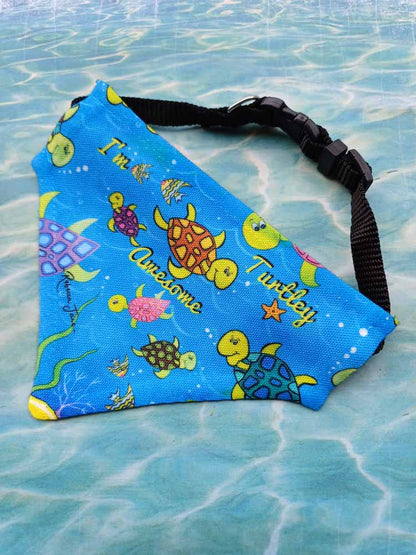 Happy Turtles Pet Bib