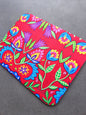 Folky Flowers Red Placemat