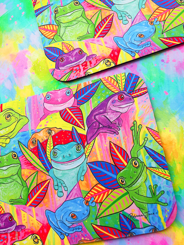 Frog Moods Placemat