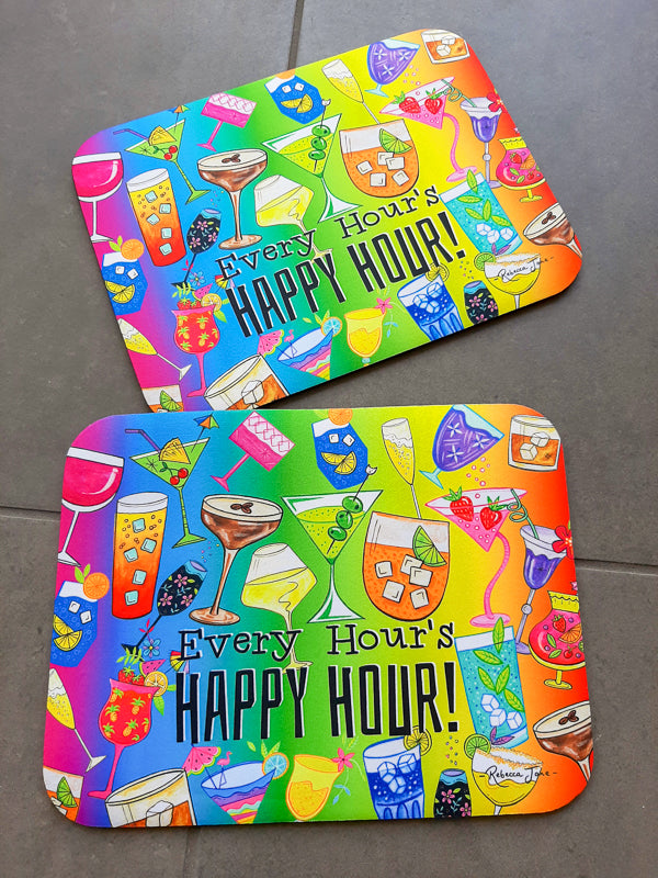 Happy Hour Placemat