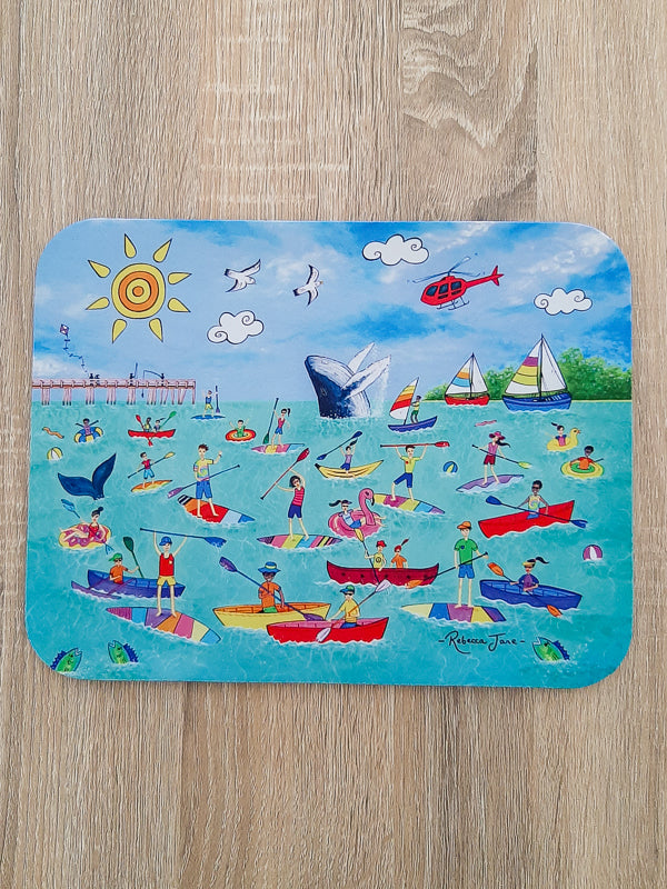 Paddle out for Whales Placemat