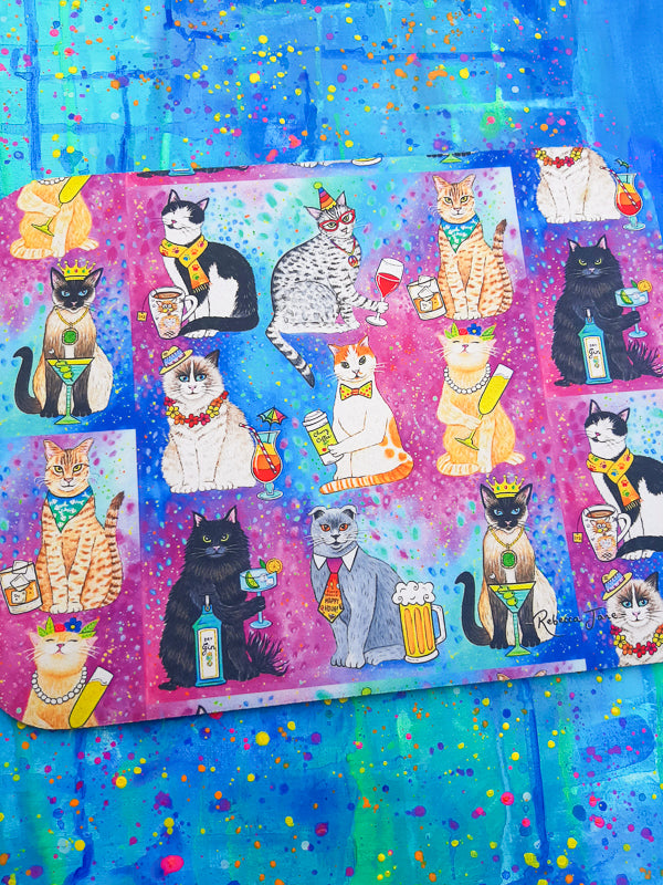 Thirsty Felines Placemat