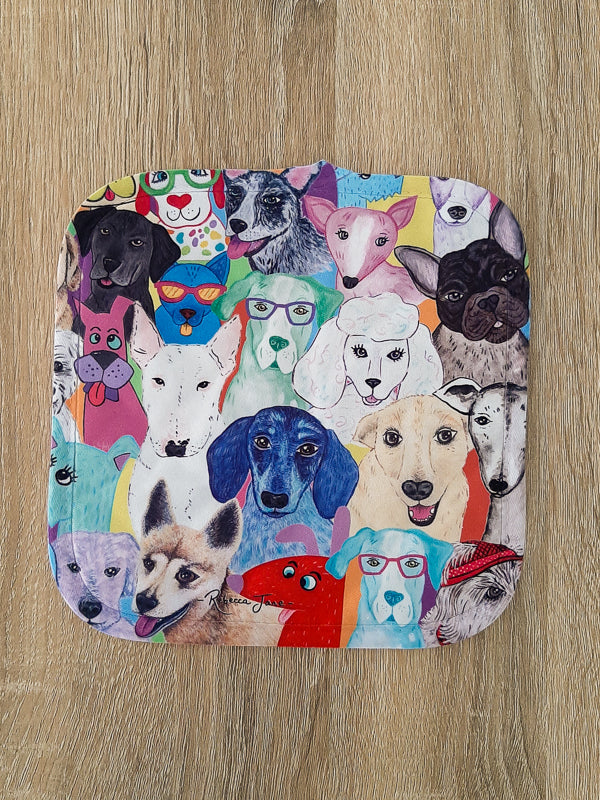 Dashing Dogs Pot Holder