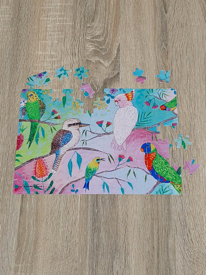 Colourful Birds Kookaburra 120 Piece Puzzle
