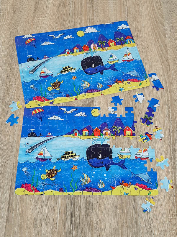 Whale Town 120 Piece Puzzle